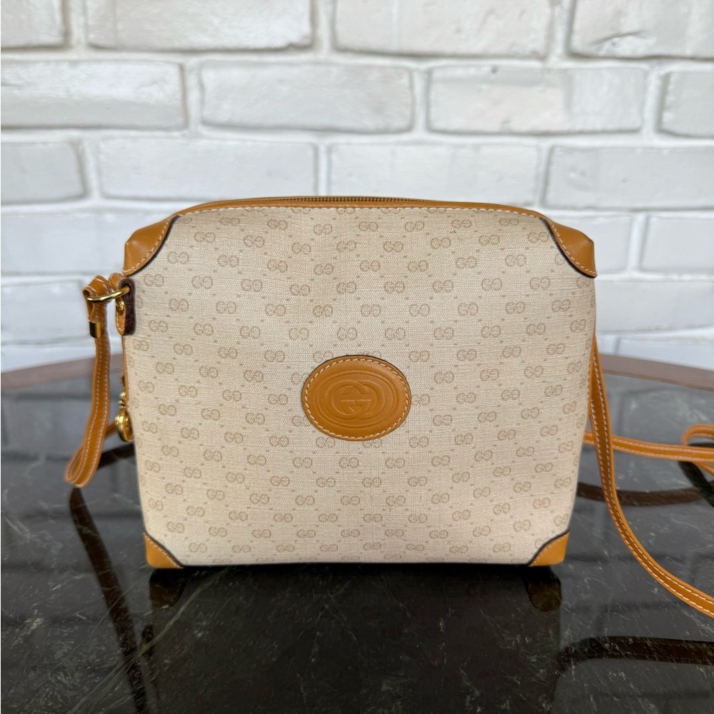 GUCCI  Micro GG Crossbody Bag